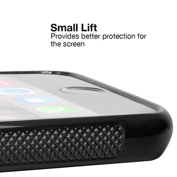 LvheCn Silikono Guma Telefono Case Cover for iPhone 6 6S 7 8 Plus X XS XR 11 12 Mini Pro Max Languotas Liepsnos Drugys
