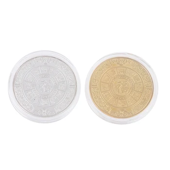 1Pc 2021 Metais Jautis Progines monetas, Laimingas Kinijos Suvenyrų Kolekcines Monetos