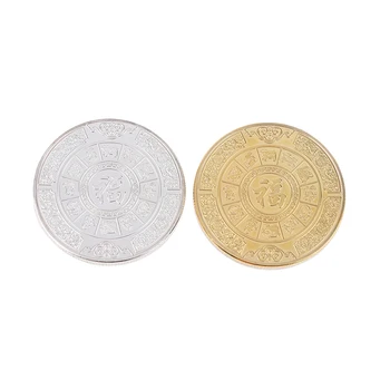 1Pc 2021 Metais Jautis Progines monetas, Laimingas Kinijos Suvenyrų Kolekcines Monetos