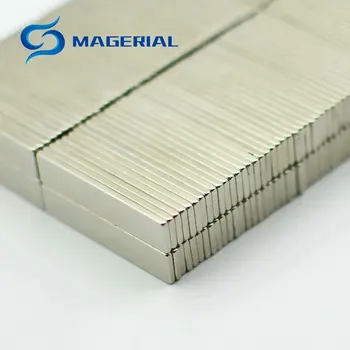 24-1000pcs N42 NdFeB Magnetinio Blokuoti 33x7x1.5 (+/-0.05 mm) Stiprus Neodimio Retųjų Žemių Nuolatinis Magnetinę Pramoninis Naudojimas Magnetas