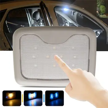 Automobilio Lubų Skaityti Lengvųjų Automobilių Magnetinio Stogo Šviesos USB Įkrovimą, Galiniai Eilės LED Automobilio Salono Lempa Magistralinių Namuose