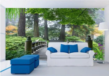 3d kambario tapetai užsakymą freskos Miško medžių takas kraštovaizdžio sienos kambarį fonas, foto tapetai, sienų ir 3 d sienų freskomis