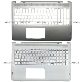 NAUJAS HP Envy X360 M6-AQ M6-AQ005DX M6-AR004DX Nešiojamas LCD Back Cover/Palmrest/Apačioje Atveju 856799-001 Sidabrinė