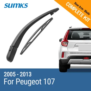 SUMKS Galinis Valytuvas & Rankos už Peugeot 107 2005 2006 2007 2008 2009 2010 2011 2012 2013
