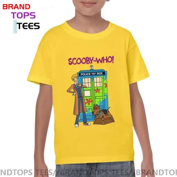 Kawaii Scooby Šuo tee marškinėliai karšto pardavimo Juokinga Scooby-Kas T-shirt Vėpla Gydytojas, Kuris marškinėliai Antgamtinių marškinėlius berniukas Viršūnės