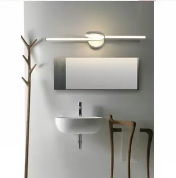 Paprasta, modernios led veidrodis žibintai vonios kambarys vandentiekis vandeniui Šiaurės lempos vonios veidrodis lempos šviesa