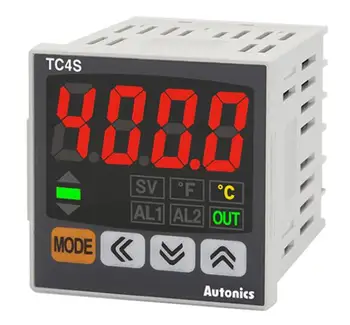TC4S-N4N Temperatūros Indikatorius, DIN W48 X H48mm, Vieną ekranas 4 Skaitmenų, PID Kontrolės, be valdymo galia, Nr. Signalo Išvestis, 100-240