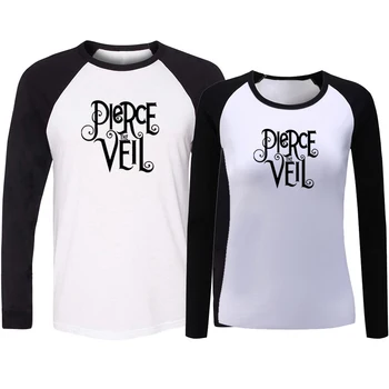 Pierce Uždangos Hardcore Metalcore Porų, T-shirt Mens Moterų Grafikos Spausdinimo Medvilnė Tee Marškinėliai Topai Valentino Diena Dovana
