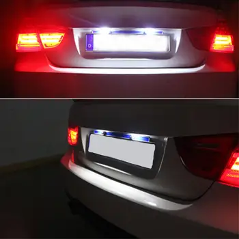 20x Balta Automobilio Salono LED Lemputės BMW 5 Serija E39 525i 530i M. 199 HFU