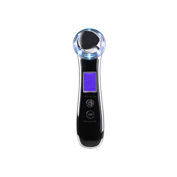 Karšto Suspausti Massager Veido Poras Valanti Odą, Drėkina Vibratorius LED Terapija Spuogai Odos Priežiūros Anti-Senėjimo Mašina Spuogas