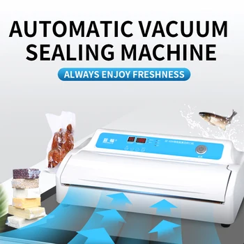 Vakuuminio Sandarinimo Mašina Automatinė Komercinių Dulkių Mašina Plastikinį Maišą, Vakuuminio Pakavimo Mašinos Maisto Virti Maisto Suspaudimo