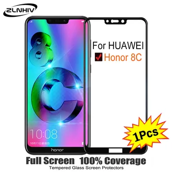 ZLNHIV dėl grūdintas stiklas huawei honor 8c 8s 8a pro 8x max išmanusis telefonas screen protector garbę 9x pro apsauginės plėvelės