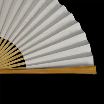 Baltos Spalvos Veidrodėliai, Elegantiškas Bambuko Popieriaus Ir Popieriaus Vertus, Ventiliatorius Vestuves Džiaugtis