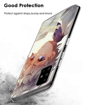 Anime Hunter X Hunter killua Samsung Galaxy S20 Plius A01 A11 A21 A21S A31 A41 A51 A71 A81 A91 Ultra 5G Telefono dėklas