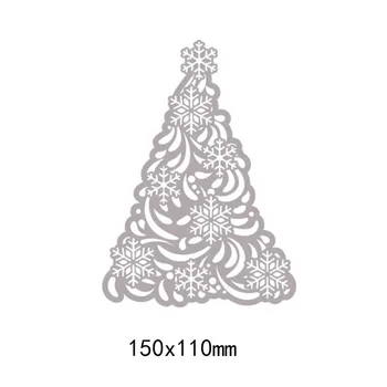 Kalėdų serijos modelio kadrų Metalo, plieno Pjovimo Miršta 