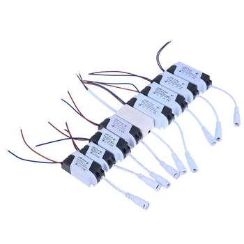 1pcs LED Šviesos Transformatorius Maitinimo Adapteris Led Lempos/bulb 1-3W 4-6W 8-12W 8-24W 25-36W 13-18W 18-24W 4-7W