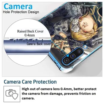 Hunter X Hunter Aišku, Soft Case for Samsung Galaxy A51 A71 5G UW A21s A31 A41 A42 A11 A01 M31s M51 M21 oro Pagalvė Telefono Korpuso Dangteliai