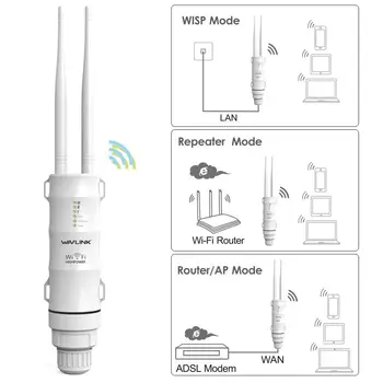 AC600 Lauko Wifi AP/ Kartotuvas / WISP Didelės Galios 2.4 GHz/5 ghz Wifi Maršrutizatoriaus Su Dviguba Antena Greitai, Greitis Iki 600Mbps