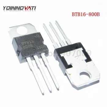 10vnt BTB16-800B BTB16-800 BTB016 simetriniai triodiniai tiristoriai 16 Amp 800 Volt TO-220 naujas originalus