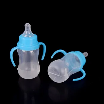 Mielas pieno butelis Magic mike, buteliukas baby doll šėrimo butelis finansuojančiojo spenelių, už lėlės žaislas 2vnt/komplektas