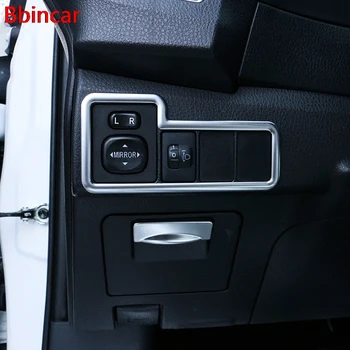 Bbincar ABS Chrome priekinio Žibinto Jungiklis talpinimo Atidarymo Mygtukas Mygtukas Apdaila 2vnt Toyota Corolla Altis E170 2013-2017
