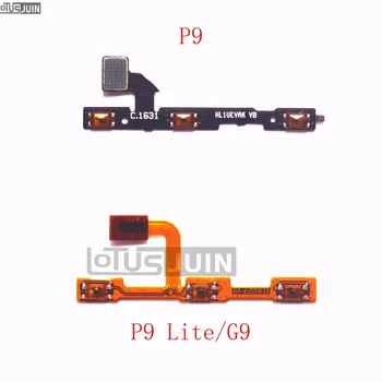 2vnt Dalių Pakeitimo Huawei Ascend P9/P9 Lite(G9) Maitinimo Mygtuką On / Off & Garsumo Mygtuką Aukštyn / Žemyn Flex Kabelis