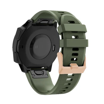 Smart Watch Band Dirželiai Garmin Fenix 6 6S 6XPro 5X 5 5S 3 3HR Pirmtakas 935 945 Mk1D2 Greito Atleidimo Dirželis su Silikono Apyrankė