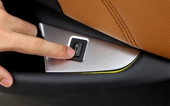 BMW 5 Serijos G30 528li 530li 2018-19 bagažo skyriaus duris Elektrinis bagažinės mygtuką rankenėlę perjunkite dekoratyvinis rėmelis lipdukas dangčio apdaila