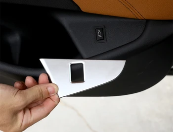 BMW 5 Serijos G30 528li 530li 2018-19 bagažo skyriaus duris Elektrinis bagažinės mygtuką rankenėlę perjunkite dekoratyvinis rėmelis lipdukas dangčio apdaila
