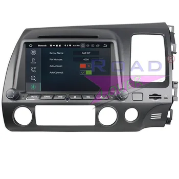 Roadlover Android 9.0 Automobilį, KOMPIUTERĮ, DVD Grotuvą, Vaizdo Honda Civic 2006-2011 RHD Stereo GPS Navigacijos Automagnitola Dvigubo Din Radijas