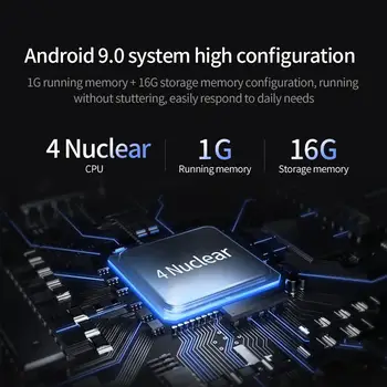 1G + 16G SystemCar 9 colių Android 