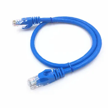 10 vnt./daug RJ45 CAT6 UTP Lan tinklo kabelis 8 core tinklo jumper kabelis 0.5/1/2/3/5m Patch Cord Vytos poros megztinis