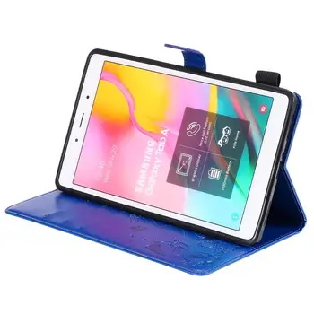 Dangtelis Skirtas Samsung Galaxy Tab SM-T290 SM-T295 SM-T297 8.0 Colių 2019 Su Magnetinių PU Odos Tablet Apsaugoti Atveju Coque+rašiklis