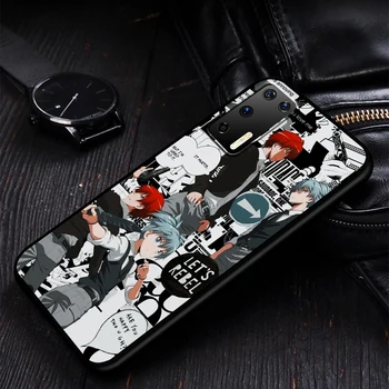 Žmogžudystė Klasėje Silikoninis Telefono dėklas, skirtas Huawei 30 P20 P40 Lite E Pro P Smart Z Plius 2019 P9 P10 Lite Juodo Dangtelio