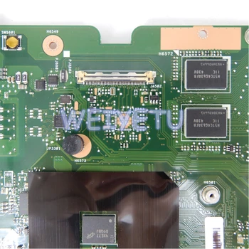 X555LDB EDP sąsaja 4G RAM Plokštę REV3.3 ASUS X555LJ X555LD X555L A555L K555L F555L Nešiojamas Mainboard Išbandyti Darbo