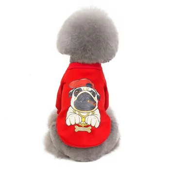 Animacinių filmų Šuo drabužių Šiaurės stiliaus spalvotų mados džemperis šiltas Sriegiu krašto Helovinas kostiumas rudens žiemos ropa para perro