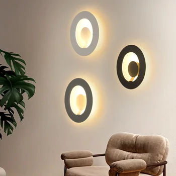 Modernus šviestuvas arandela geležies gyvenamasis kambarys, valgomasis, koridorius luminaria de parede beždžionė lempos