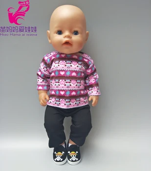 18 colių Lėlės Atsitiktinis drobė batai ir batai, gimusių kūdikių lėlės bateliai žaisti lėlėmis