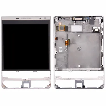 LCD Ekrano ir skaitmeninis keitiklis Visą komplektuojami su Rėmo BlackBerry Paso Silver Edition