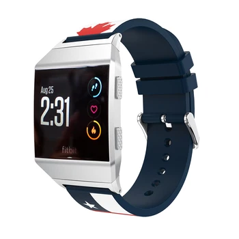 Minkšta Silikoninė Apyrankė laikrodžių Dirželiai Fitbit Joninių laikrodžiai band Apyrankė Pakeisti Fitbit joninių smart watchbands diržas