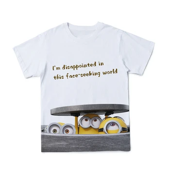 (individualų) 2021 Karšto Pardavimo Vasaros 3d vyriški T-shirt Favoritas Mielas Modelis Vaikai Trumpas Rankovės Marškinėliai Vaikams, O-kaklo Kvėpuojantis T-shirt