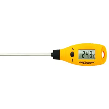 Maisto Skaitmeninis Termometras LCD Ekranas su Zondas Virtuvės Temperatūros Testeris Įrankis 203F