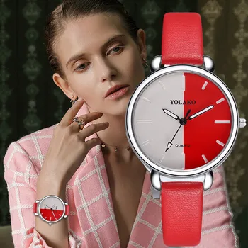 2019 Prabanga Garsaus Prekės ženklo Moterų Žiūrėti Womern Laikrodžiai Atsitiktinis Kvarco Odos Žiūrėti Analoginę Riešo Žiūrėti Reloj Mujer Montre Femme