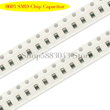 68pF 680 2% 50V 0603 C0G SMD Chip Kondensatorius 100VNT/DAUG