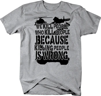 Nužudyti Žmonės Karas Verslo Liberalų Taikos Kapitalizmo T-Shirt Mens Medvilnės Trumpomis Rankovėmis Apvalios Kaklo Marškinėliai