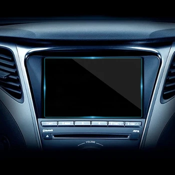 6 Colių GPS Navigacijos Ekrano Plieno LCD Ekrano Plėvelė Grūdintas plėvelės Medžiagos, Apsauginės Plėvelės Automobilių Lipdukai Automobilio Stilius 1pc