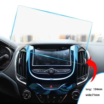 6 Colių GPS Navigacijos Ekrano Plieno LCD Ekrano Plėvelė Grūdintas plėvelės Medžiagos, Apsauginės Plėvelės Automobilių Lipdukai Automobilio Stilius 1pc