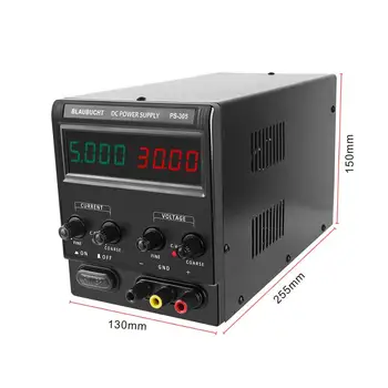 Reguliuojamas DC laboratorijos energijos tiekimas, 30 V, 10A srovės stabilizatorius 36V 48V 60V 80V 120V perjungimo lab maitinimo šaltiniai skaitmeninės stendo