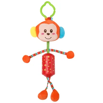 2020 Nauji Kūdikių Barškučių Mielas Gyvūnų Stiliaus Pliušiniai Žaislai Kūdikiams Automobilių Sėdynės Pakabukas Bell Žaislai, Naujagimių Lovelę Žaislai Lova Bell Lėlės