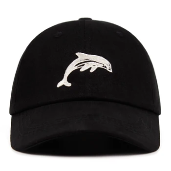 Delfinų Tėtis Skrybėlę Beisbolo kepuraitę Snapbcak Bžūp Anime lokių Kepurės Kokoso palmių Skrybėlę Strapback Hip-Hop Bžūp Golfo Apsaugoti delfinai